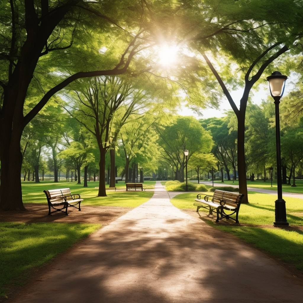 Bench Setup in Lush Green Parks Needs More Research